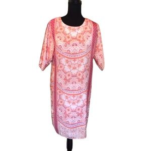 NWT Chico’s Scarf Paisley Soft Nectarine Dress